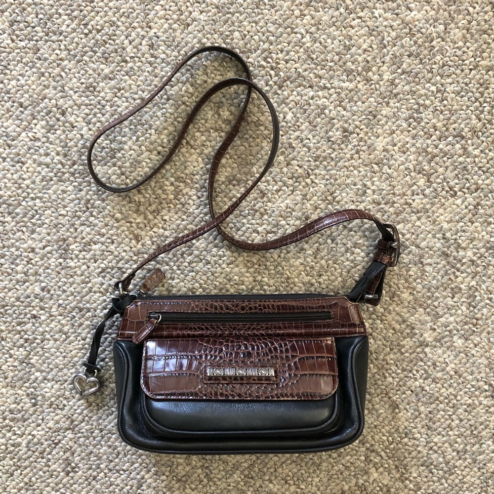 Brighton black & brown Leather purse